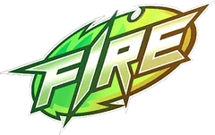 Sticker Fire Color