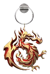 Charm Fireborn Gold