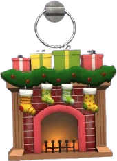 Charm Christmas Fireplace