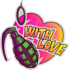 Sticker With Love